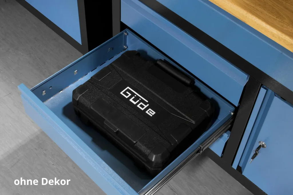 Werkbank GW 2/2 mit 2 Schubladen und 2 Türen