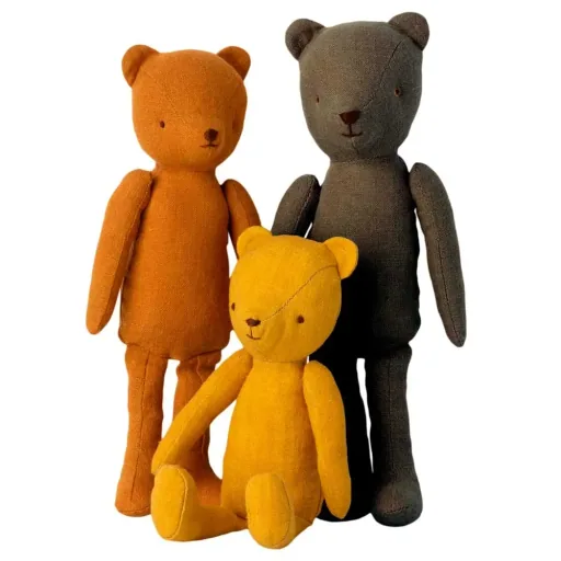 Maileg Stofftier Teddy Junior senf