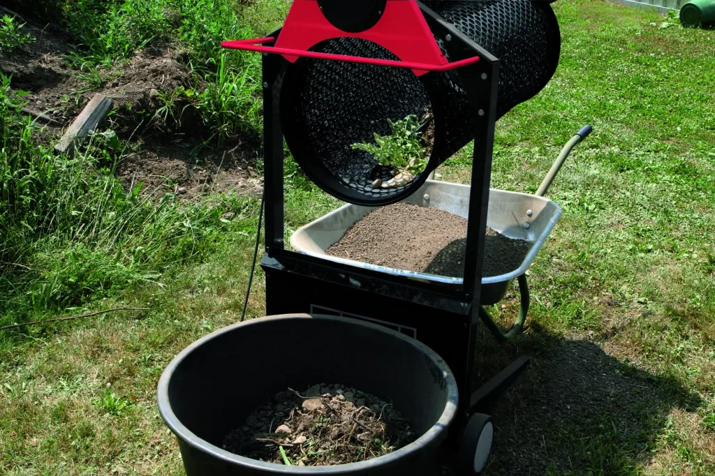 Gartenrollsieb RS 400, 230 V, 0,36 kW