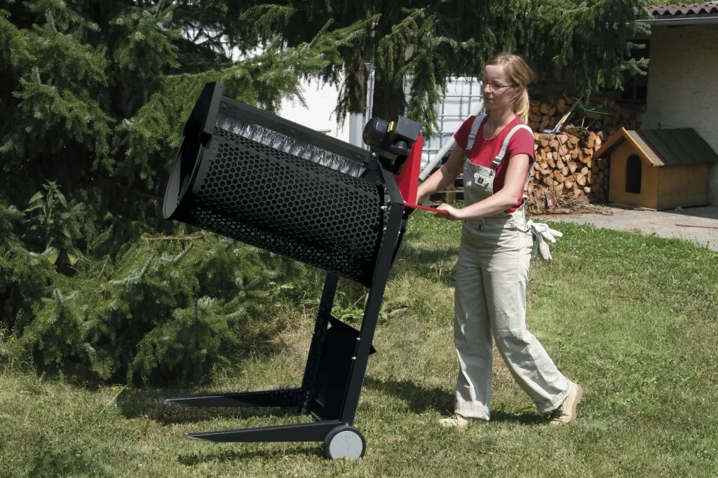 Gartenrollsieb RS 400, 230 V, 0,36 kW