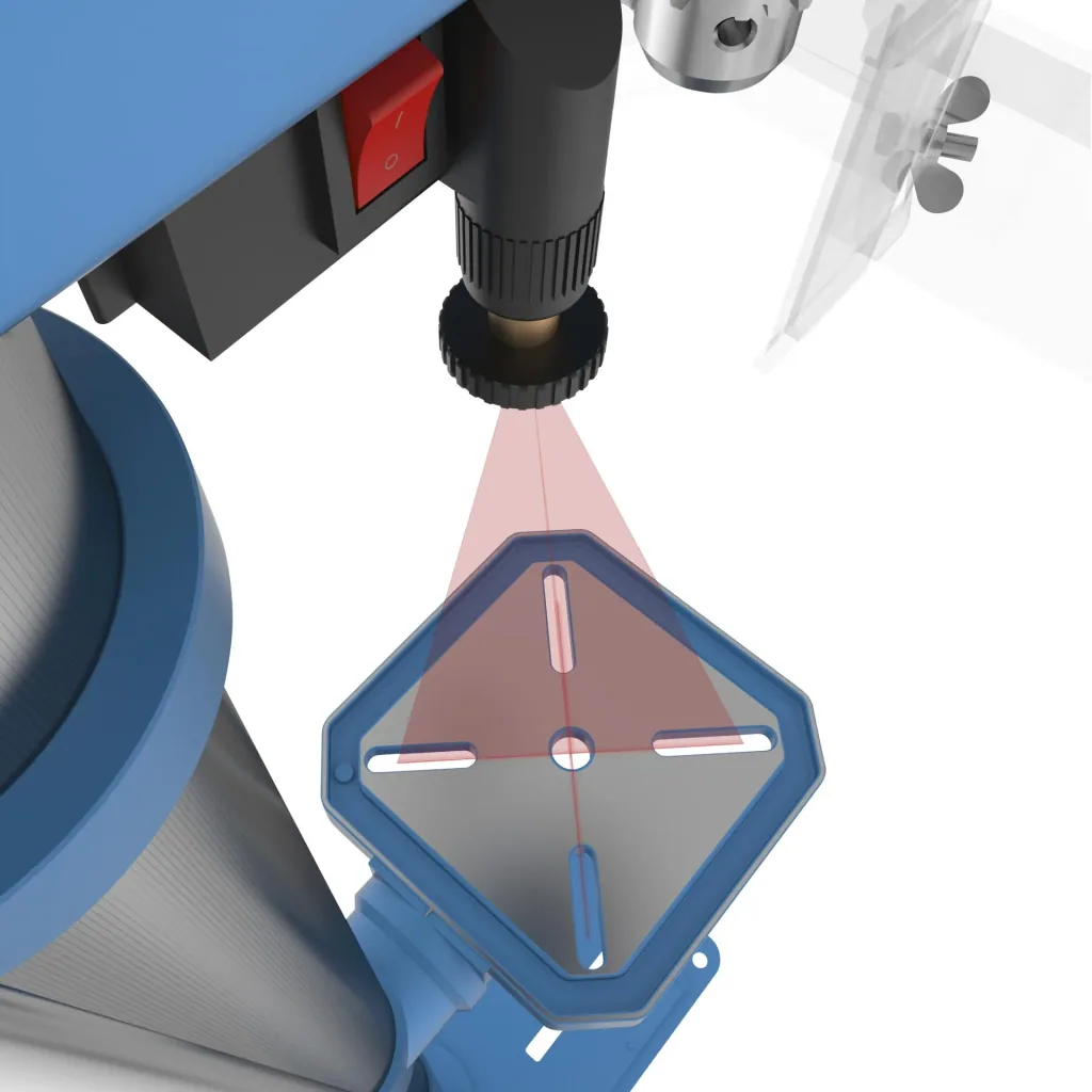 Säulenbohrmaschine GSB 20 LASER/500W