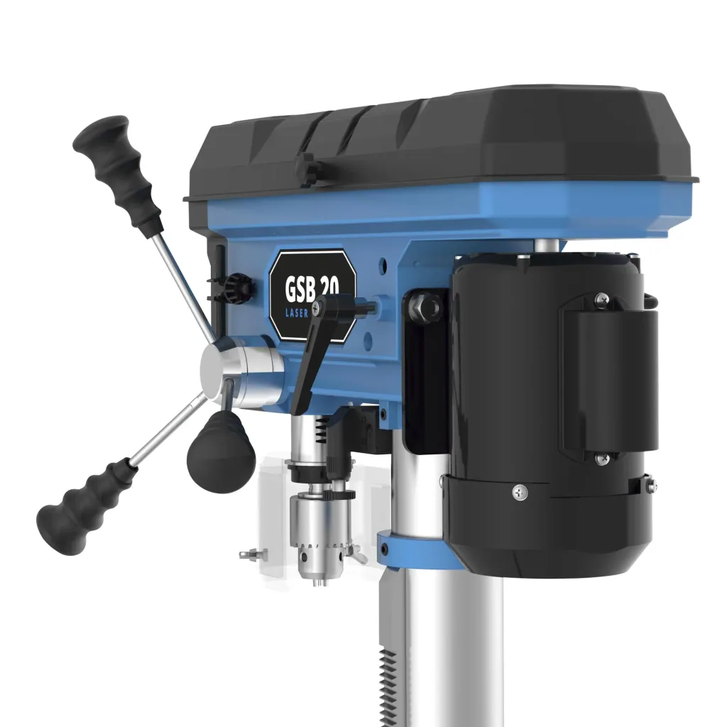 Säulenbohrmaschine GSB 20 LASER/500W