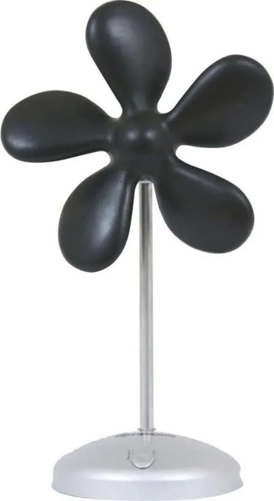 Flower Fan- Ventilator - schwarz