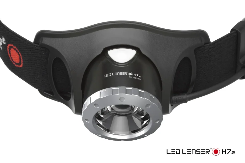 Kopflampe H7.2 mit Advanced Focus System, 160 m Leuchtweite, uvm