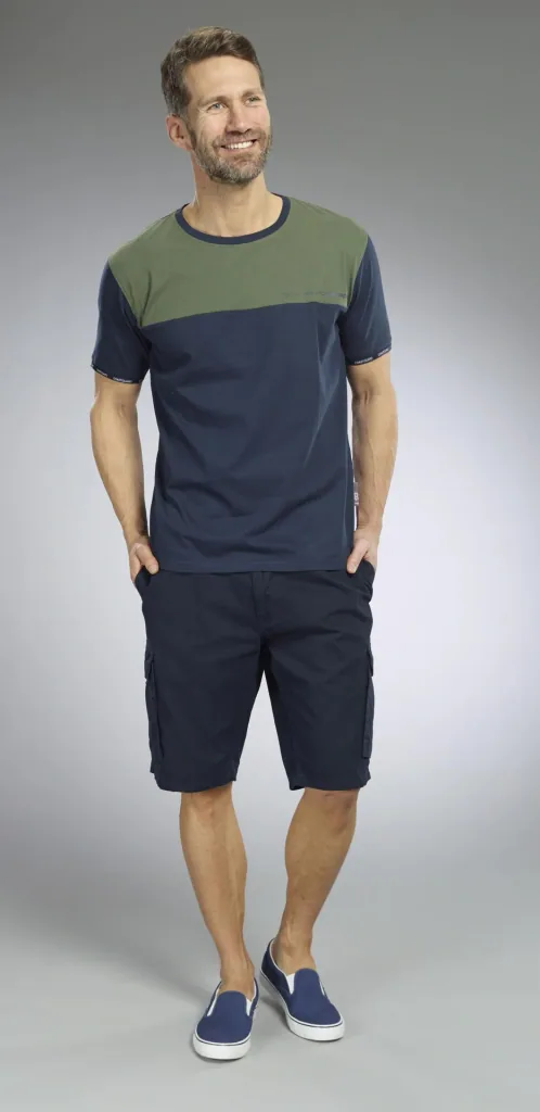 Bermuda Shorts, Farbe marine, Gr.M