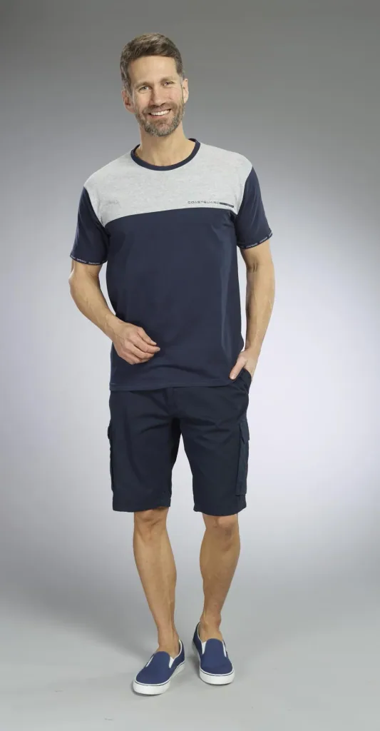 Bermuda Shorts, Farbe marine, Gr.M