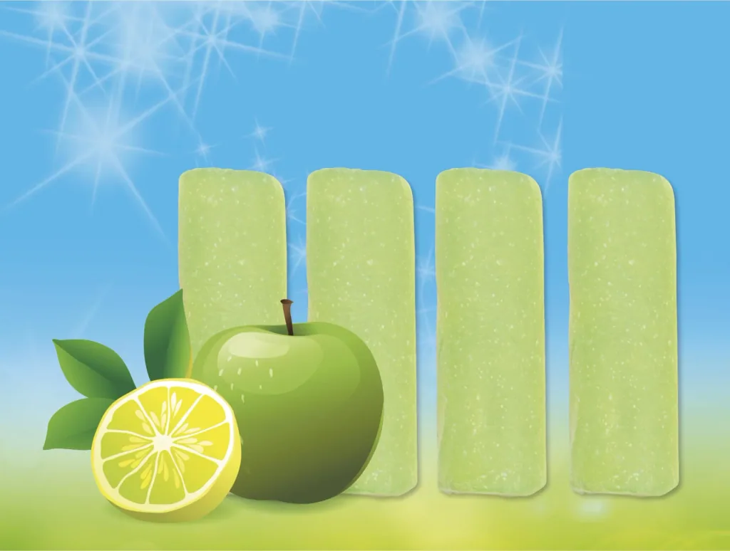 Ersatz-Duftsteine für Abflussfee 878035, 40 g, 8 Stück, Apfel-Zitrone