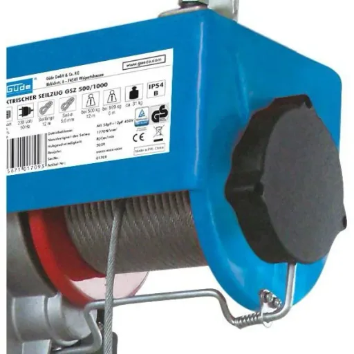ELEKTR.SEILZUG GSZ 500/1000