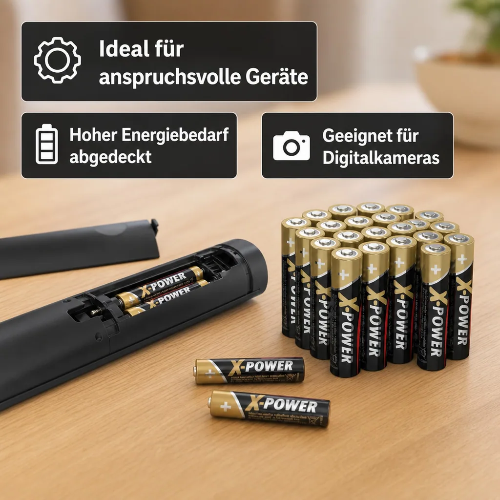 Alkaline Batterie X-Power Micro AAA - 20 Stück