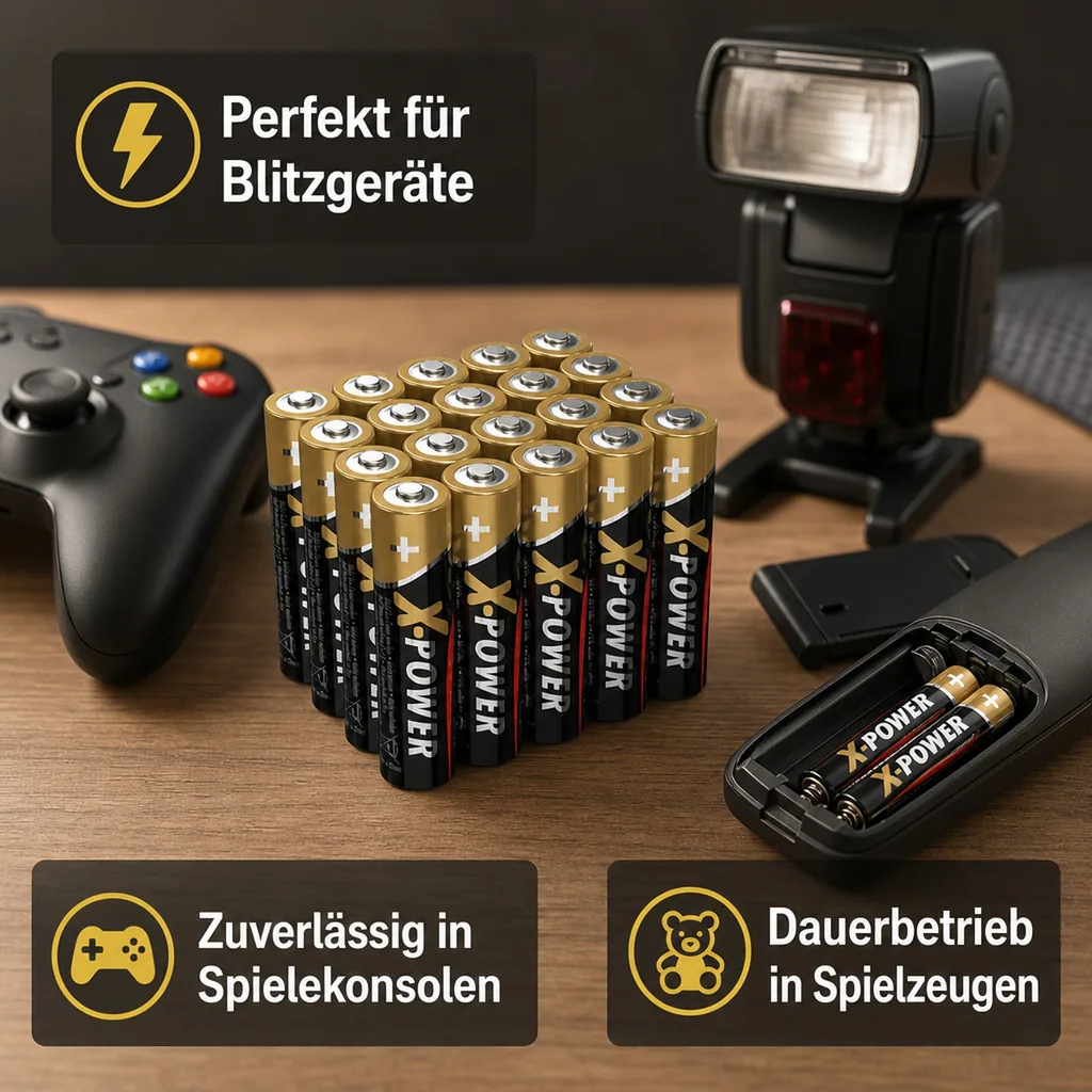 Alkaline Batterie X-Power Micro AAA - 20 Stück