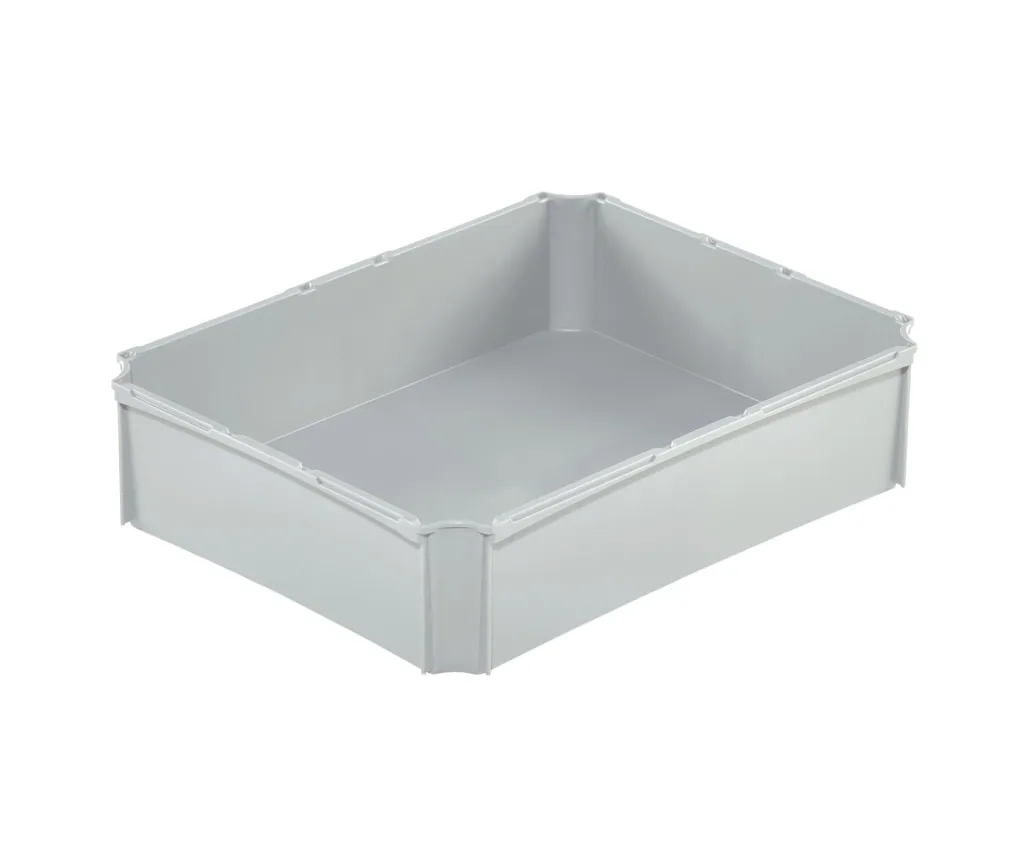 Eurobox Einsatzkasten grau 1/2 quer