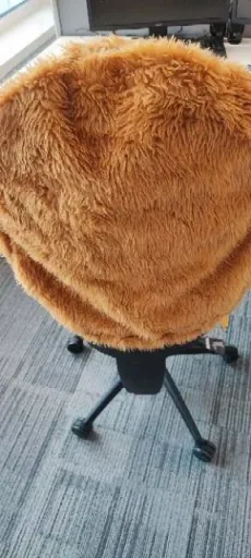 Lammfell Autositzbezug, Camel