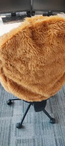 Lammfell Autositzbezug, Camel