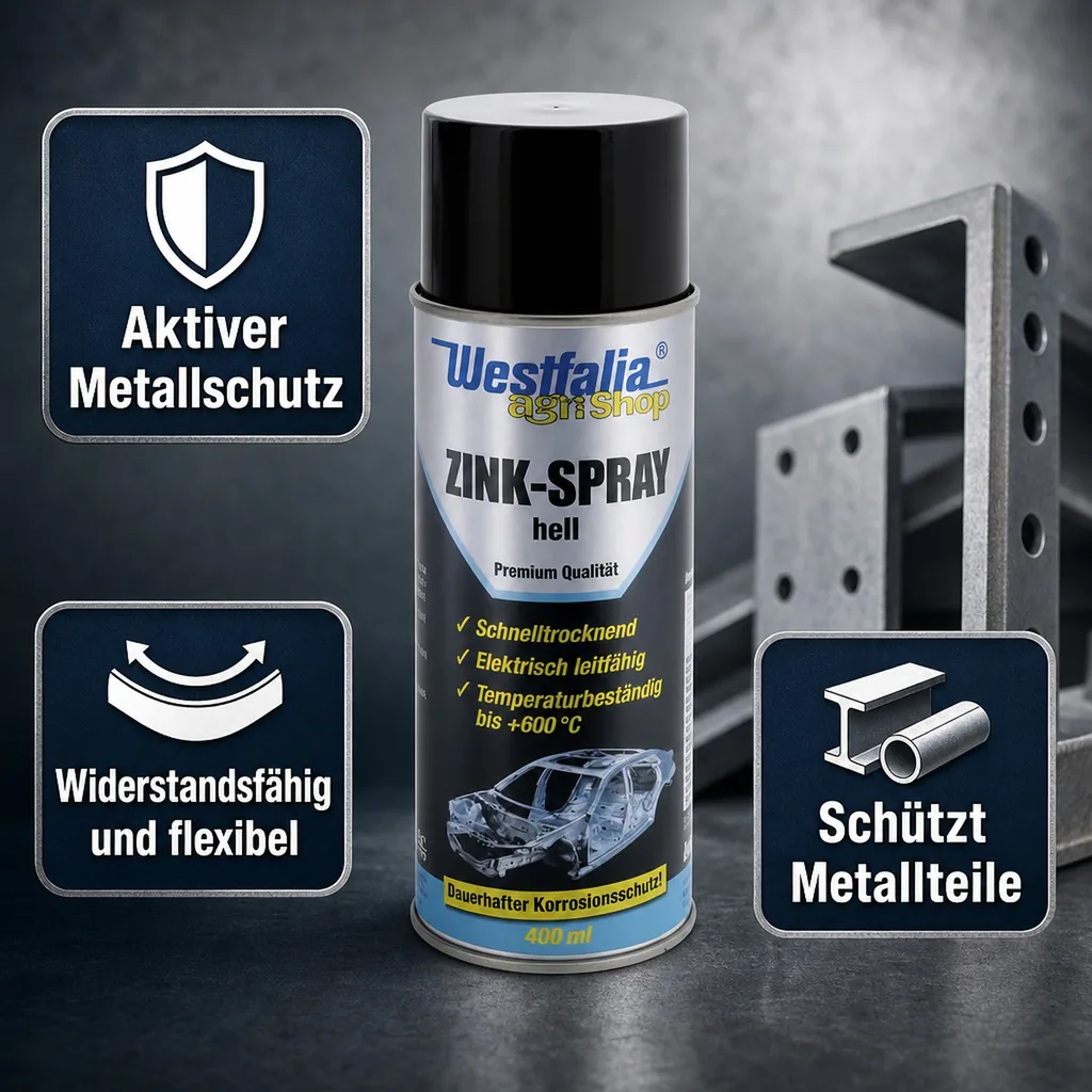 Zinkspray, hell, 400 ml