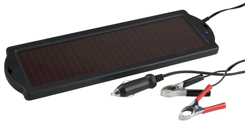 2,5 Watt Mobiles Solarpanel zur Erhaltungsladung