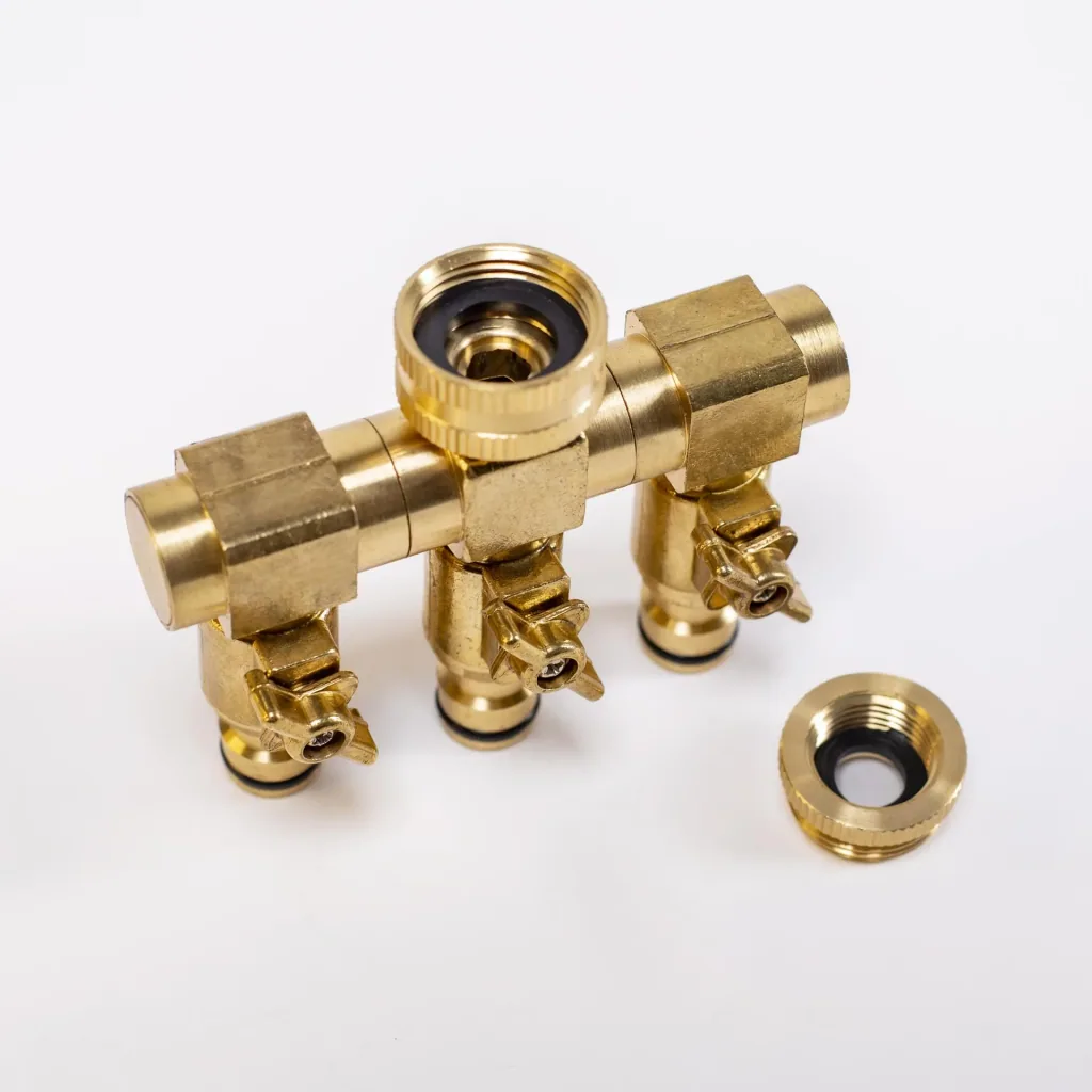 3 Wege Wasserverteiler