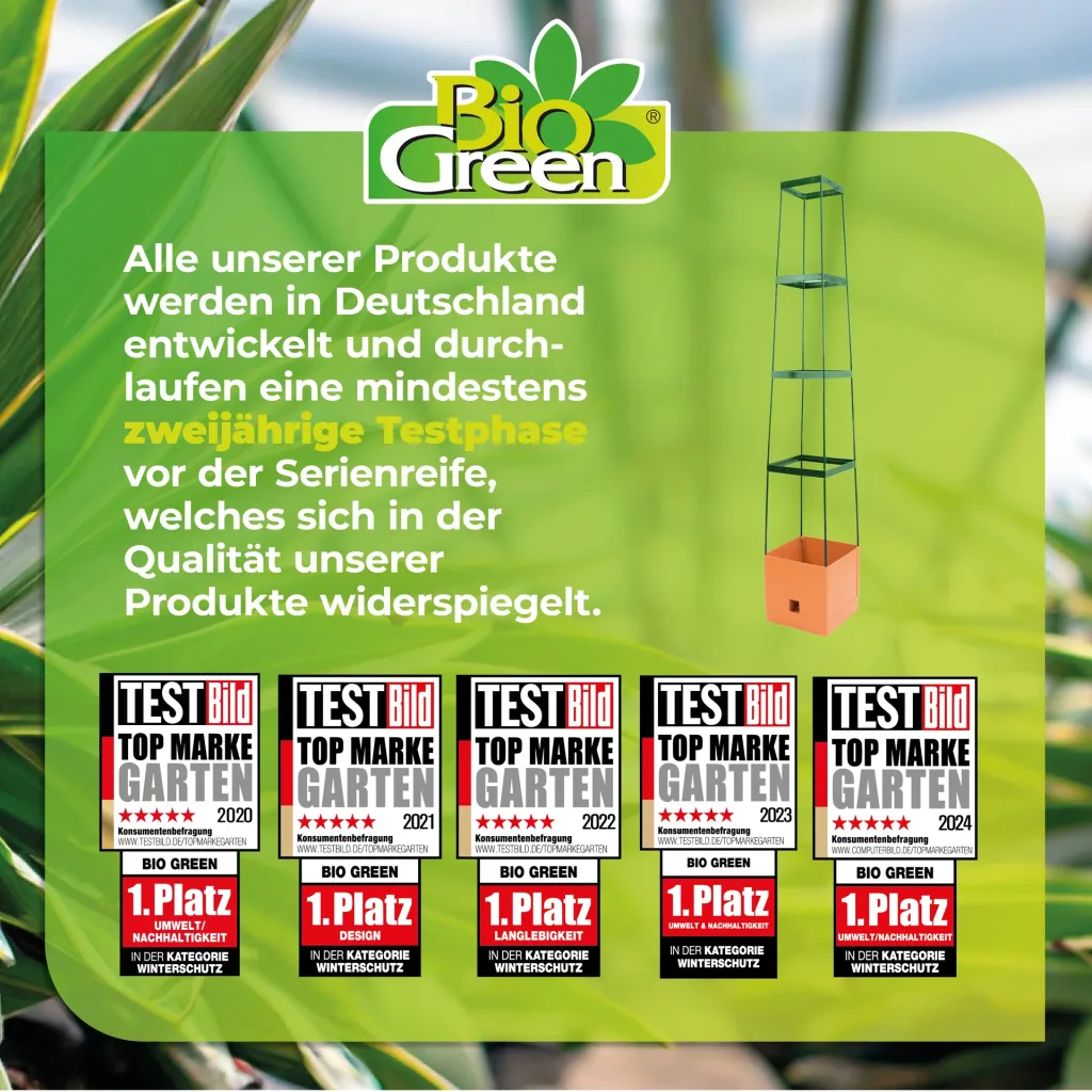 Pflanzturm "Maxitom" mit Rankgitter & Bewässerung