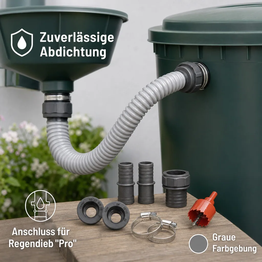 Flex Comfort Verbindungsset, grau