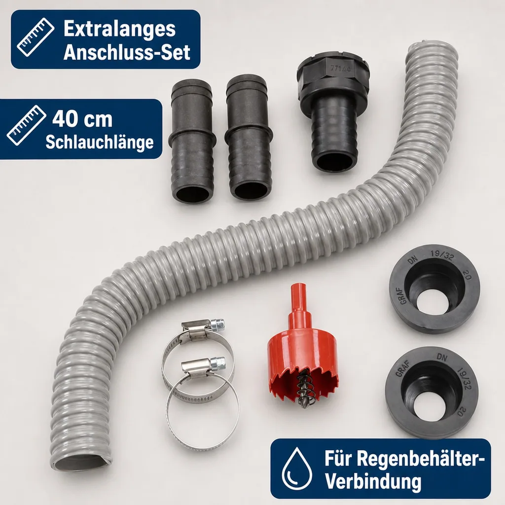 Flex Comfort Verbindungsset, grau