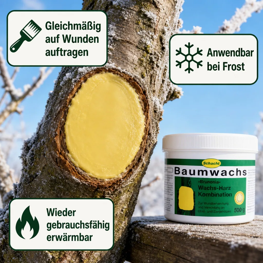 Baumwachs "Brunonia", 500 g Dose