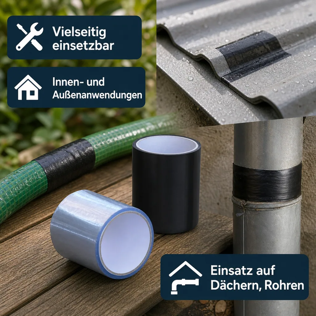 Evertape Dicht und Reparaturband, schwarz