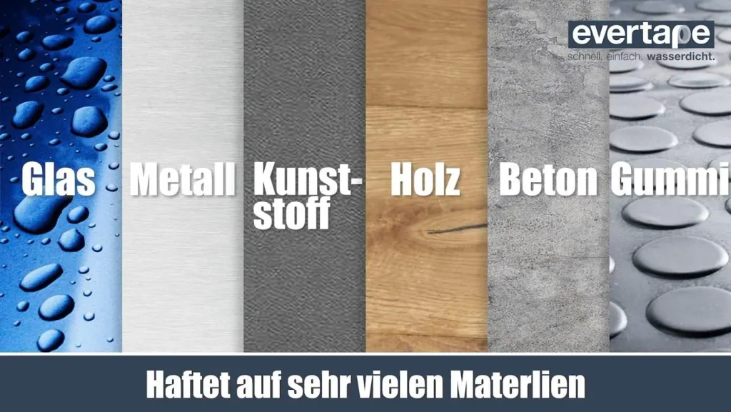 Evertape Dicht- und Reparaturband transparent