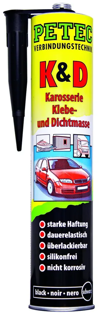 Karosserie Klebemasse/ Dichtmasse, schwarz, 310 ml