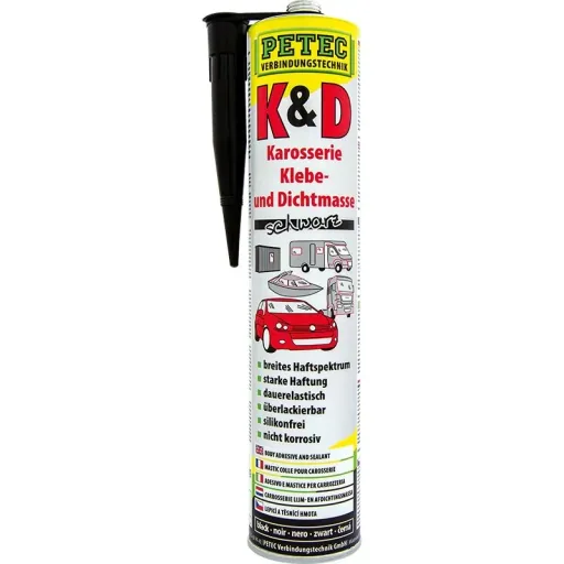 Karosserie Klebemasse/ Dichtmasse, schwarz, 310 ml