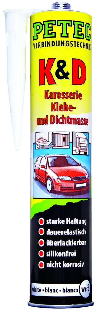 Karosserie Klebemasse/ Dichtmasse, schwarz, 310 ml