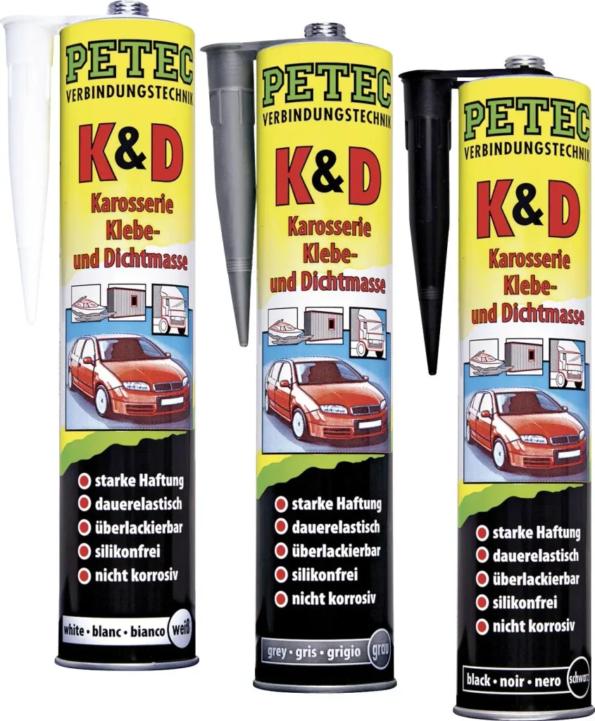 Karosserie Klebemasse/ Dichtmasse, schwarz, 310 ml