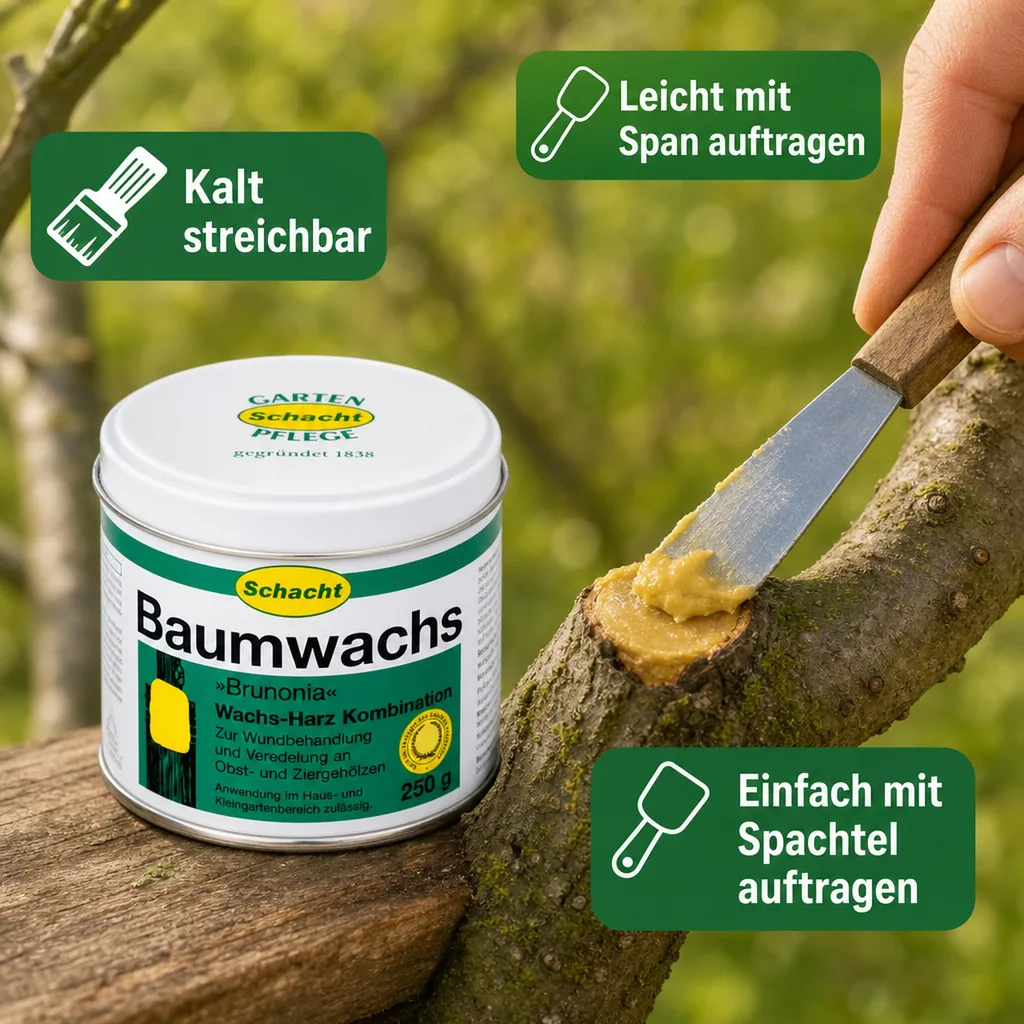 Baumwachs "Brunonia", 250 gr. Dose