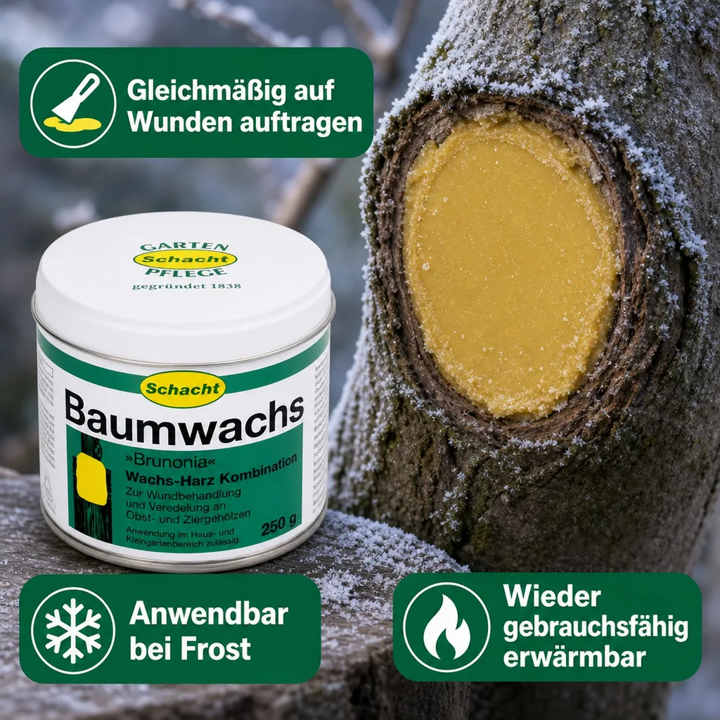 Baumwachs "Brunonia", 250 gr. Dose