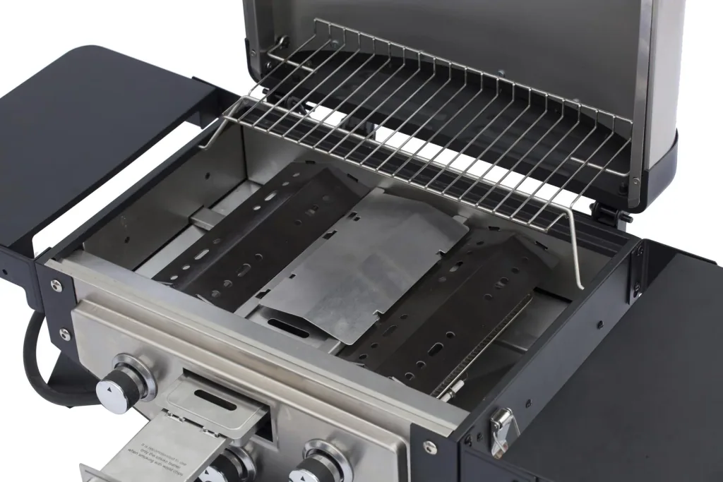 Tischgasgrill-Smoker "DALLAS" schwarz