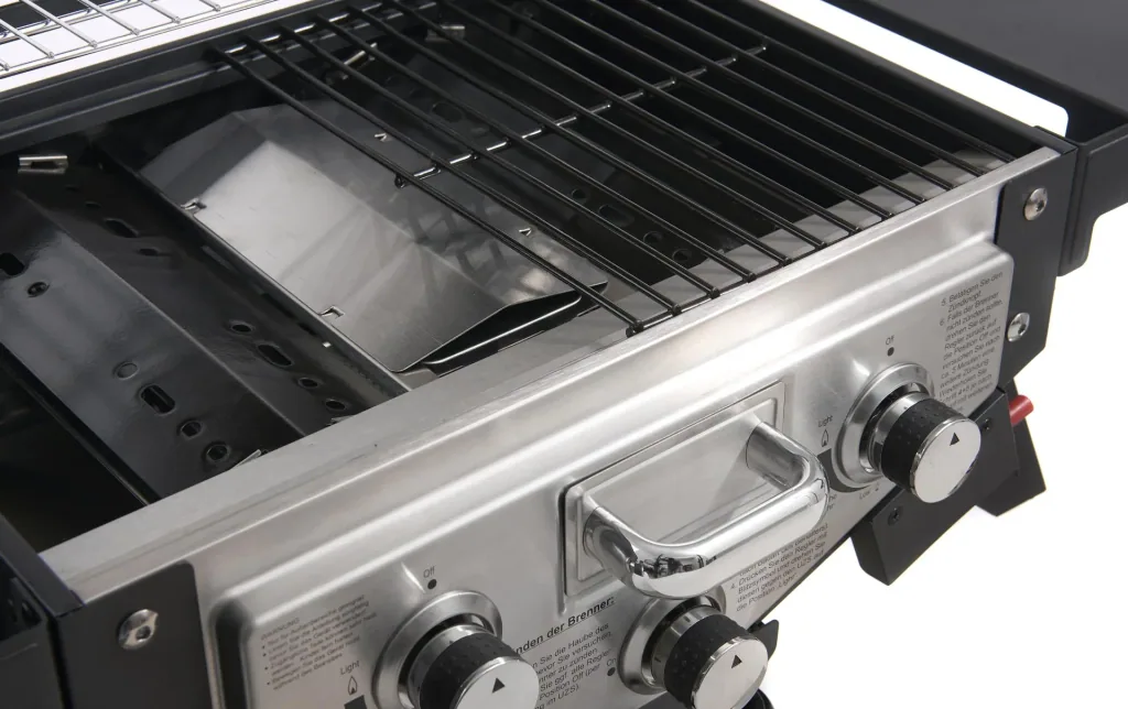 Tischgasgrill-Smoker "DALLAS" schwarz