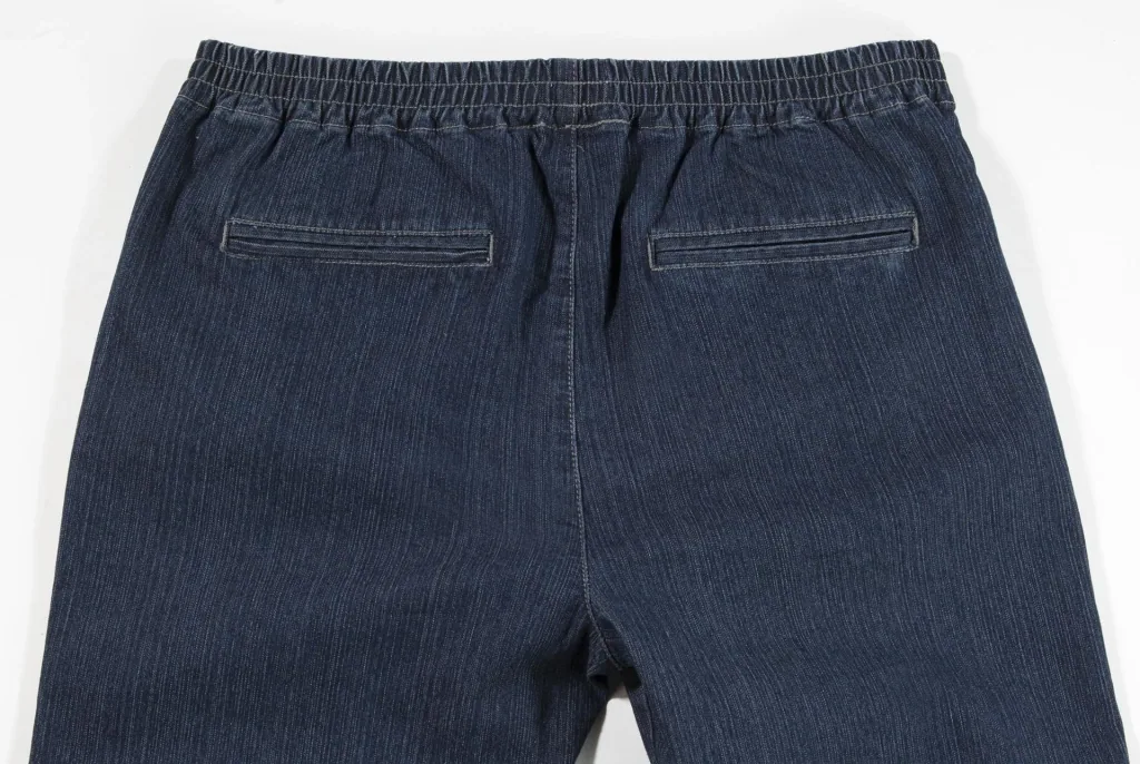 Schlupfjeans mit Dehnbund, Farbe indigo, Gr. 25
