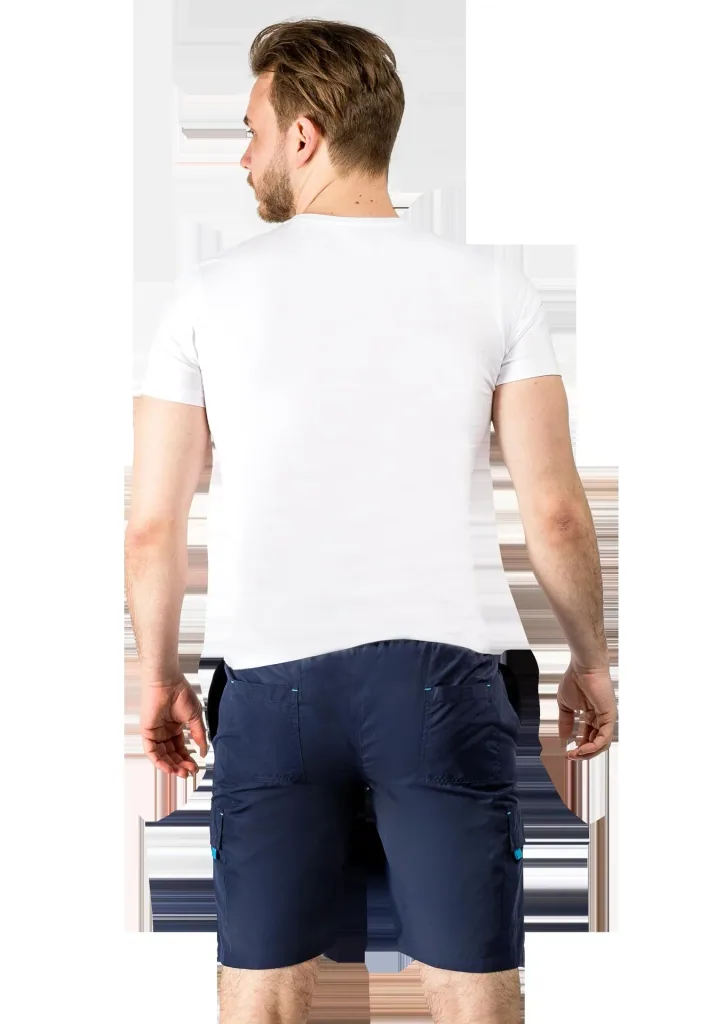 Cargoshort mit Gummizug, Farbe marine Gr.XL