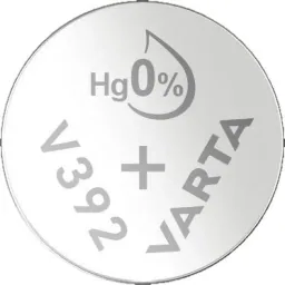 Silberoxid Knopfzelle V392 / SR41, 1,55 Volt - 1 Stück