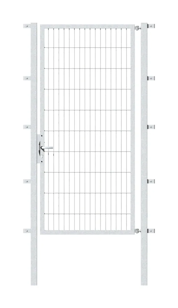 Einzeltor Flexo mit Zubehör, feuerverzinkt/ Breite 100 cm, Höhe 200 cm