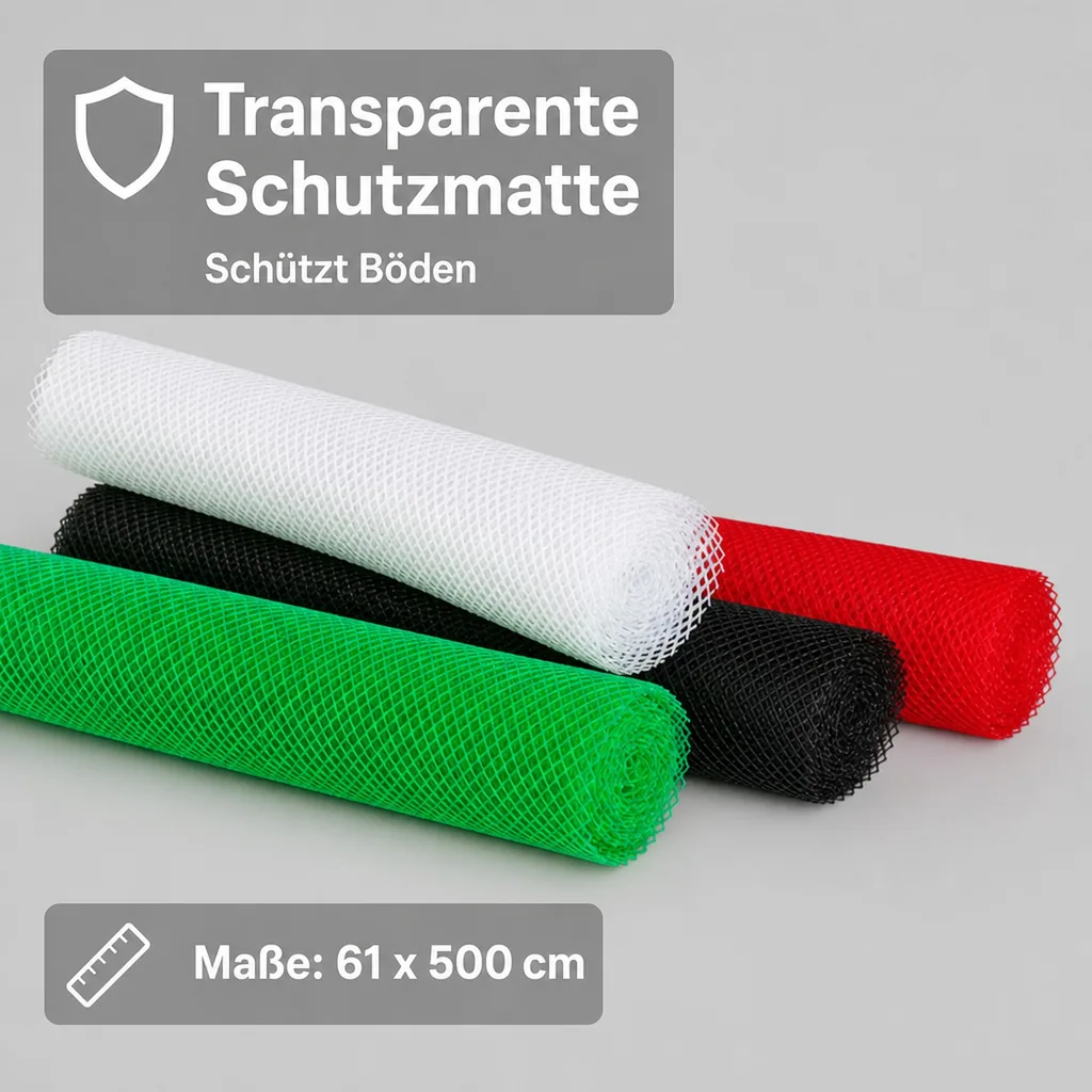 Rollmatte, 61 x 500 cm, transparent