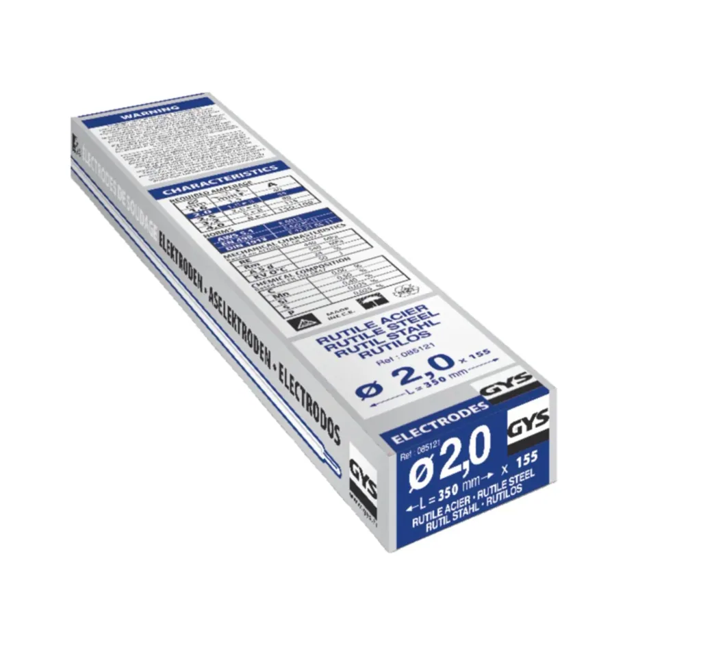 Elektroden Ø 2,0 mm, Stahl, 155 Stück