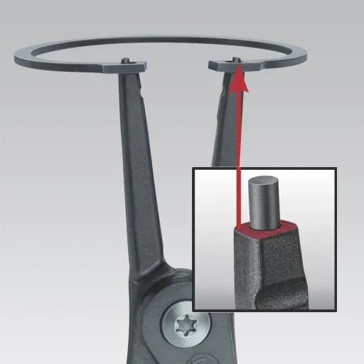 Präzisions - Sicherungsringzange 140 mm für Innenringe