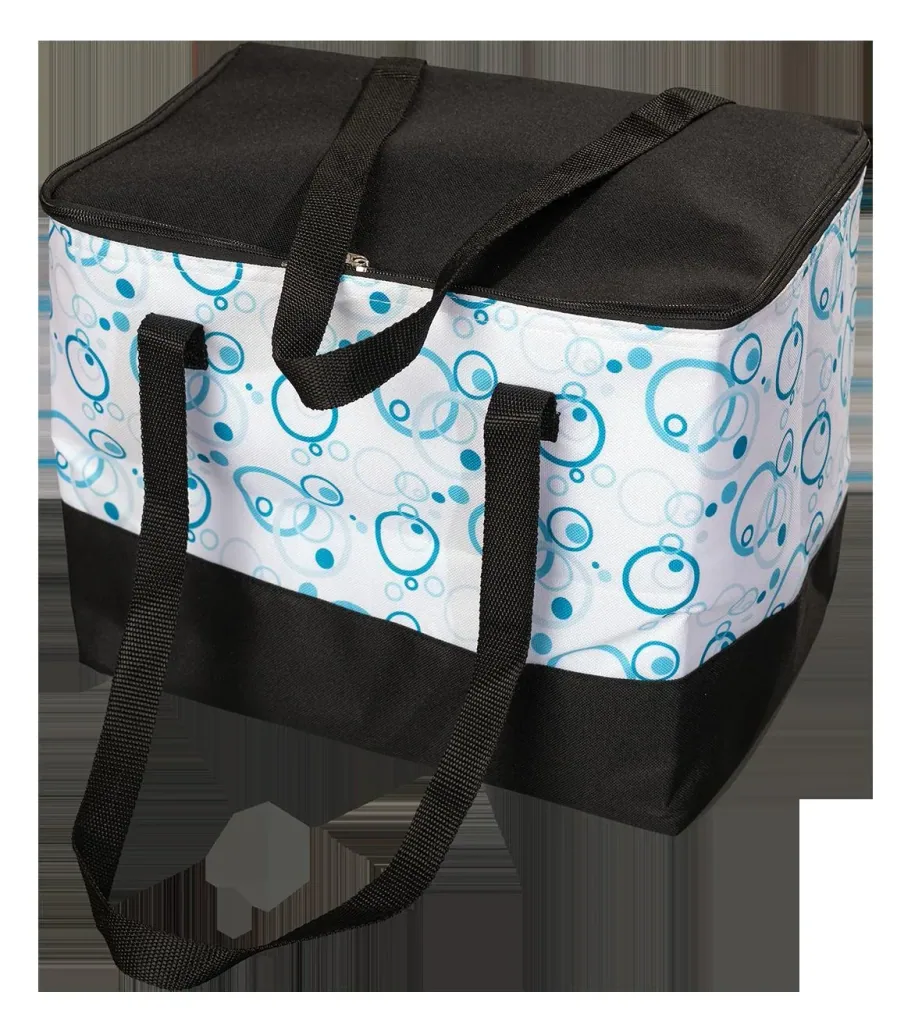 Kühltasche "Kreise blau"