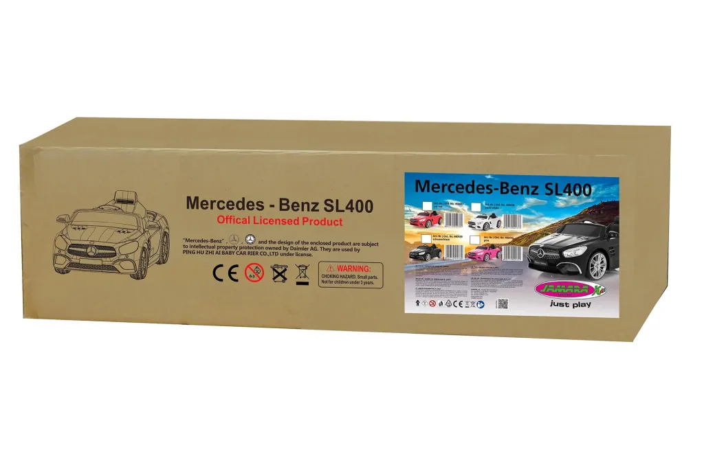 Ride-on Mercedes-Benz SL 400 schwarz 12V