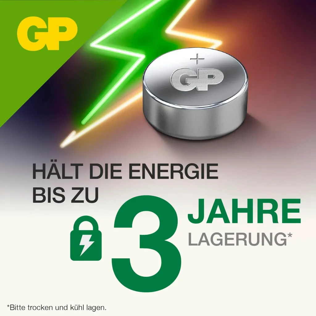Alkaline Knopfzelle LR54 / V10GA - 10 Stück