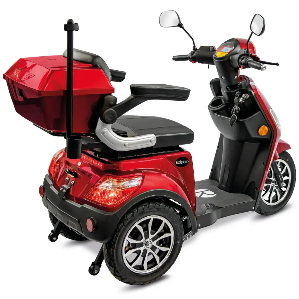 E-Trike 25 V.3, rot; 1.000 W + Straßenzulassung