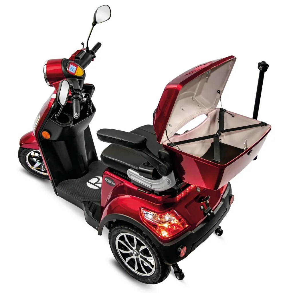 E-Trike 25 V.3, rot; 1.000 W + Straßenzulassung