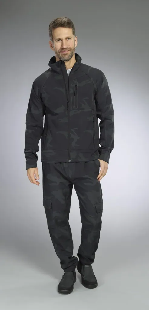 Softshelljacke, Farbe camouflage, Gr.M