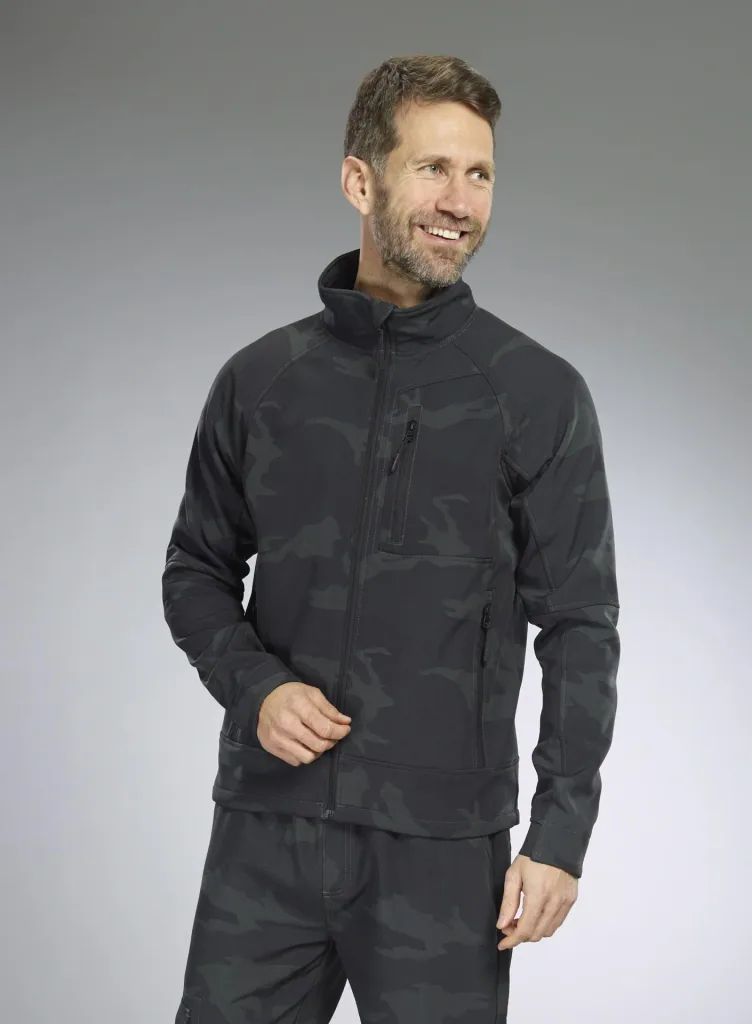 Softshelljacke, Farbe camouflage, Gr.M