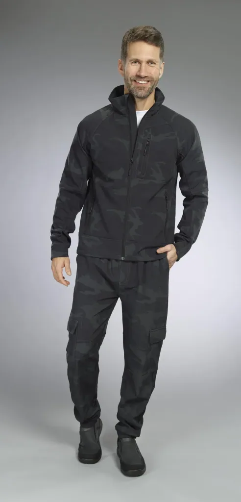 Softshelljacke, Farbe camouflage, Gr.M
