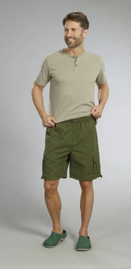 Herren Shorts mit Gummizug, Farbe schwarz, Gr. L